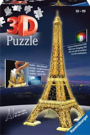Eiffel Tower Night Edition 3D Iconics