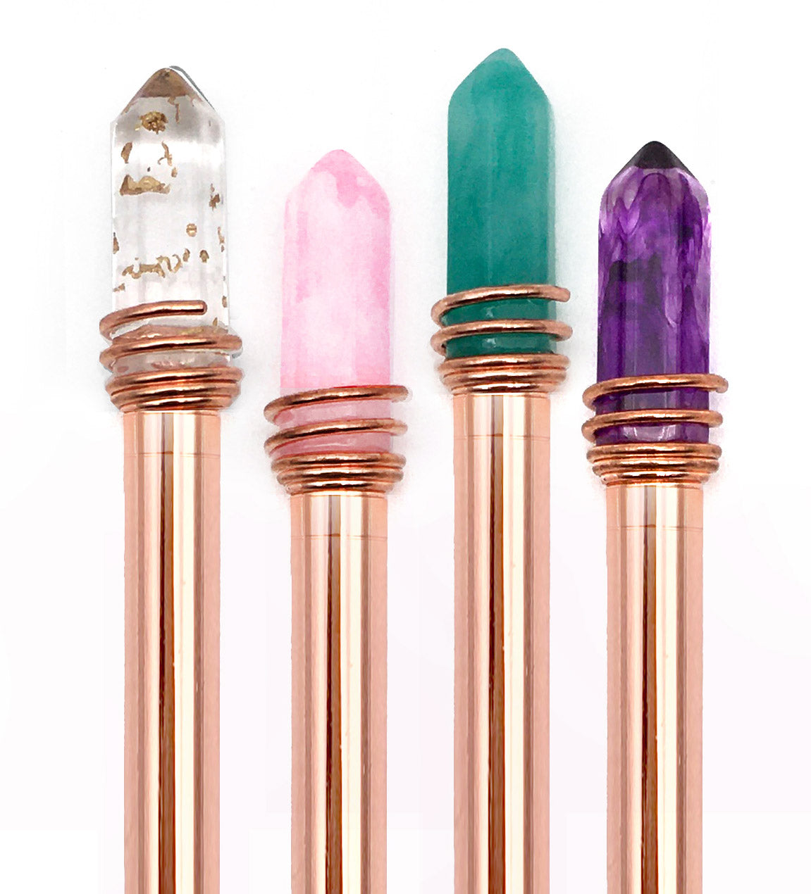 Mystical Crystal Metal Pen (Sold Individually)