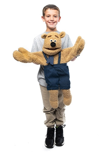 Silly Puppets Silly Bear w/ Mittens (Two Handed) 28"