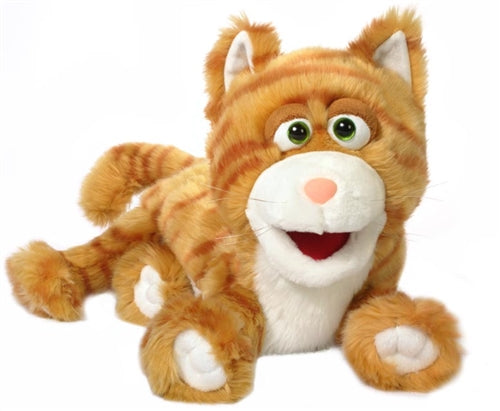 Silly Puppets Kitty (Orange)