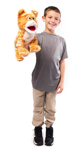 Silly Puppets Kitty (Orange)