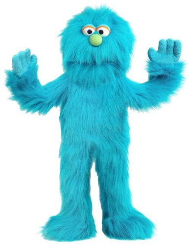 Silly Puppets Blue Monster 30"