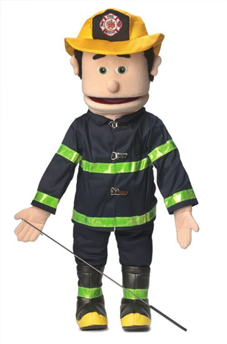 Silly Puppets Fireman 25"