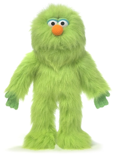 Silly Puppets Green Monster 14"