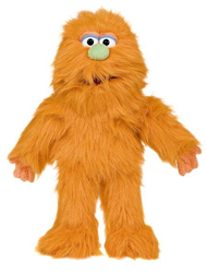 Silly Puppets Orange Monster 14"