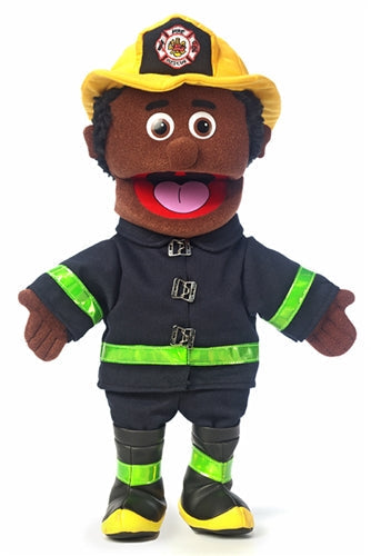 Silly Puppets Fireman 14"