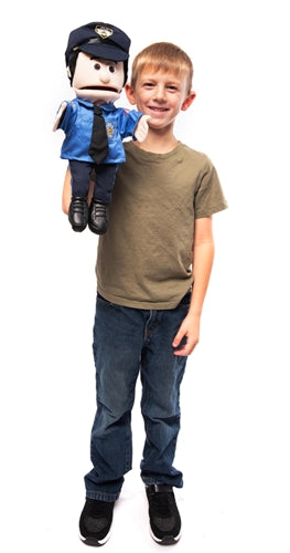 Silly Puppets Policeman 14"