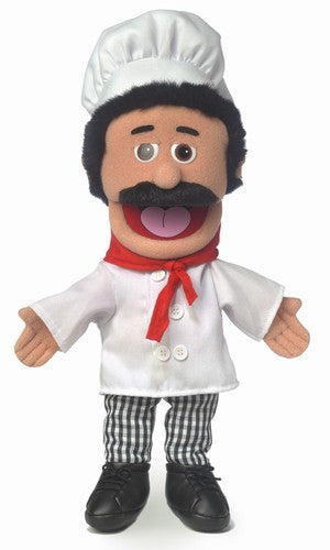 Silly Puppets Chef Luigi 14"