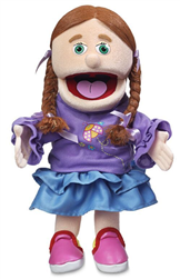 Silly Puppets Amy Peach Puppet 14"