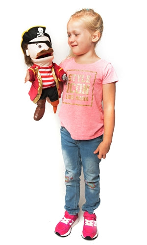 Silly Puppets Pirate 14"
