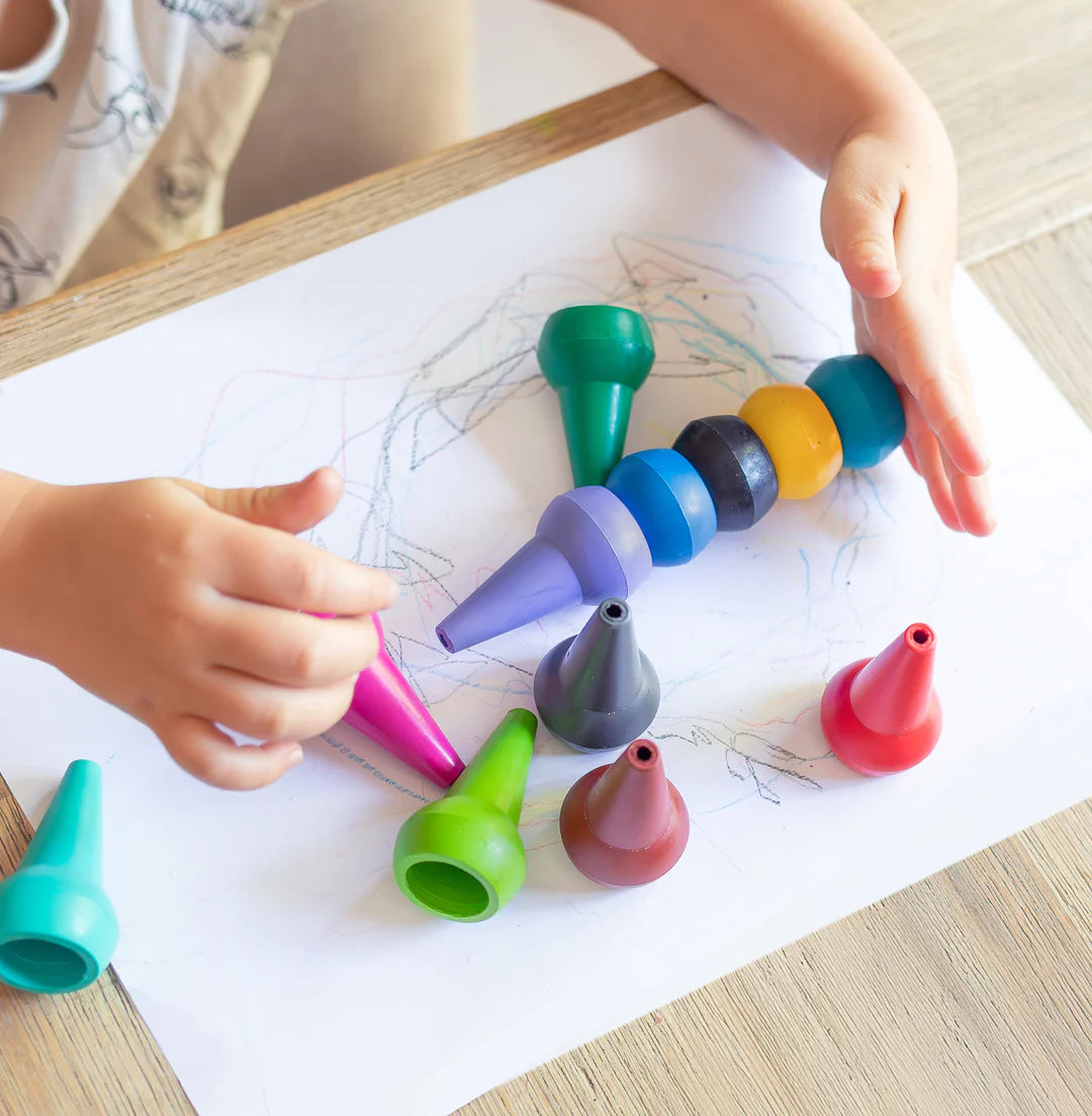 Candy Colors Stackable Crayons