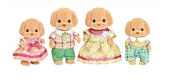Calico Critters Toy Poodle Family