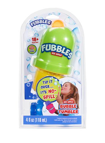 Fubbles No Spill Bubble Tumbler (sold individually)