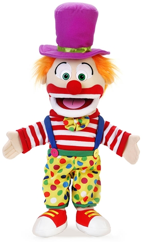 Silly Puppets Clown 14"