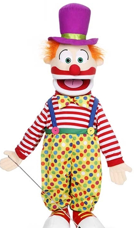 Silly Puppets Clown 25"