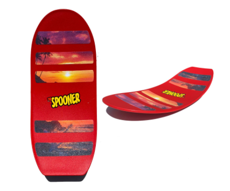 Red Pro Spooner Board