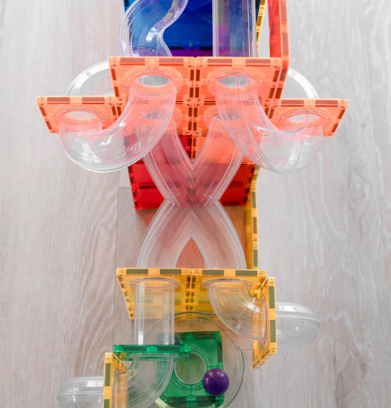 Rainbow Ball Run Expansion 66 Pcs