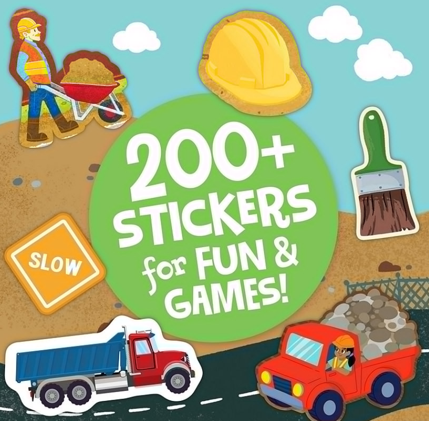 Build It Construction Sticker Book