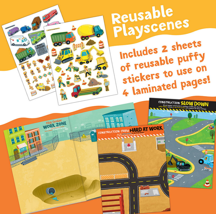 Build It Construction Sticker Book