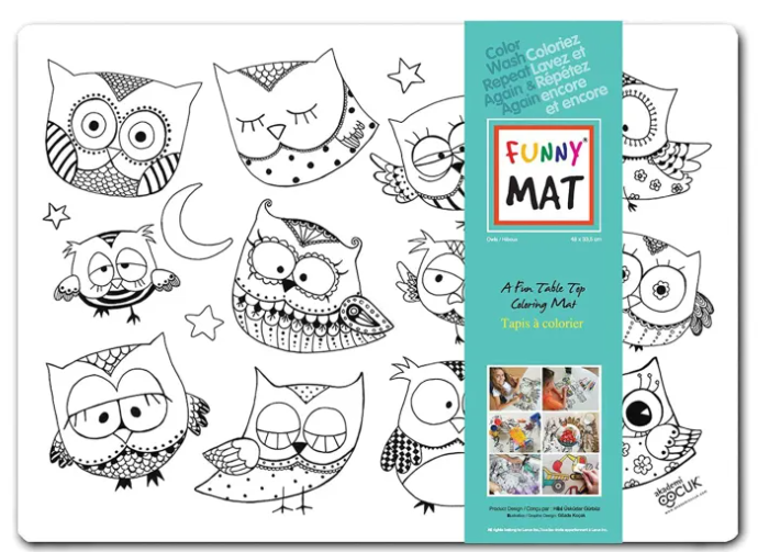 Funny Mat Owls