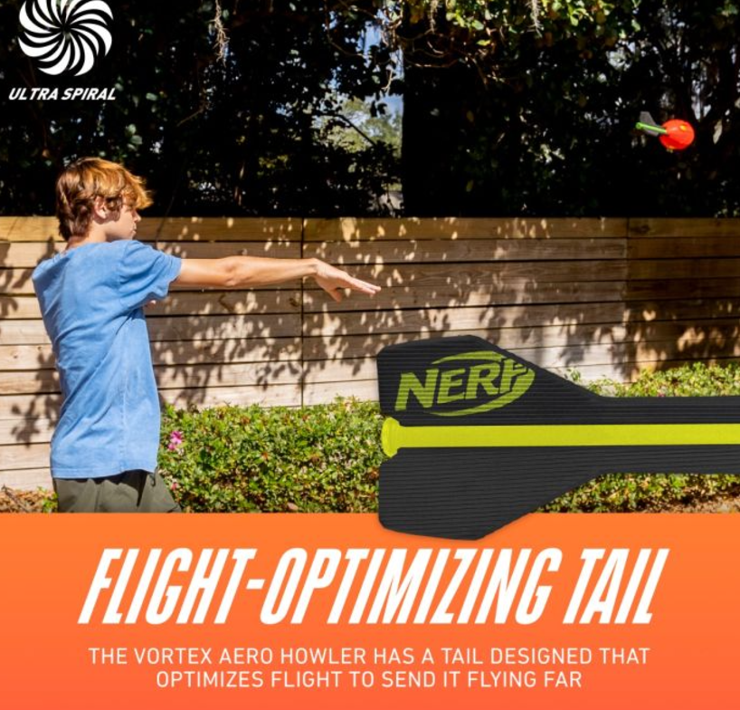 NERF Vortex Aero Howler Red