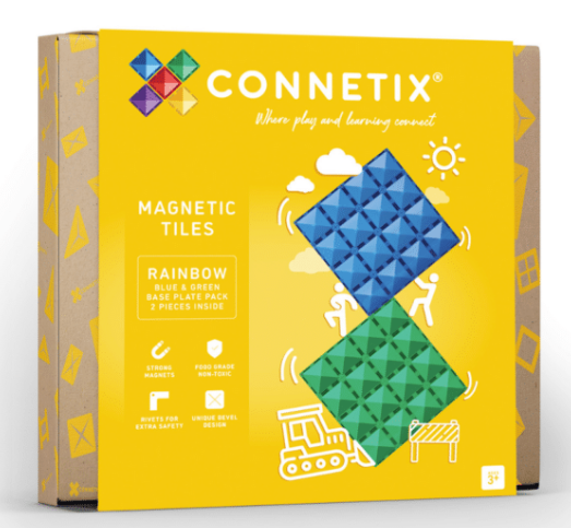 Rainbow Blue and Green Base Plate Pack