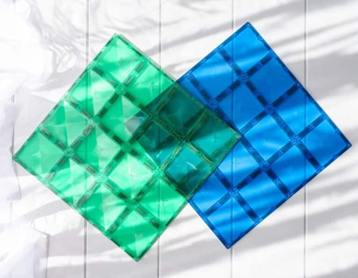 Rainbow Blue and Green Base Plate Pack