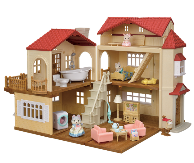 Calico Critters Red Roof Country Home Gift Set
