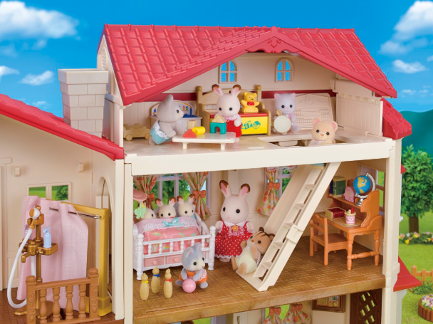 Calico Critters Red Roof Country Home Gift Set