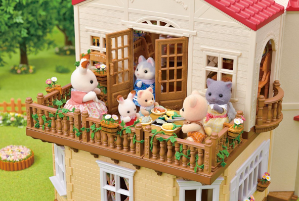 Calico Critters Red Roof Country Home Gift Set
