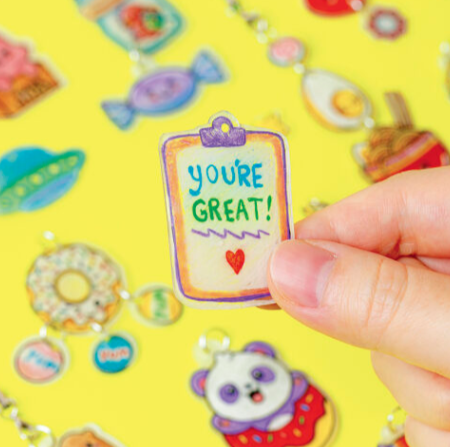 Kawaii Color And Shrink Charms