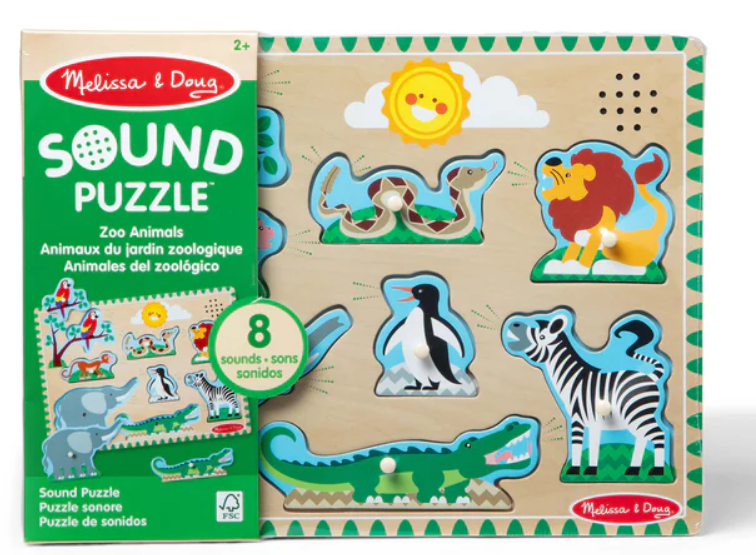 Zoo Animals Sound Puzzle