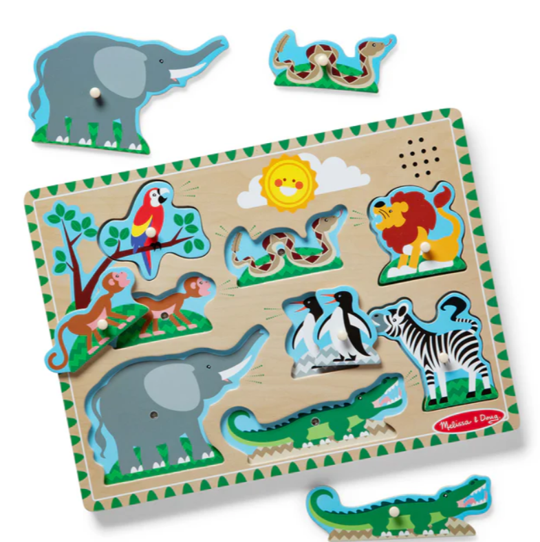 Zoo Animals Sound Puzzle