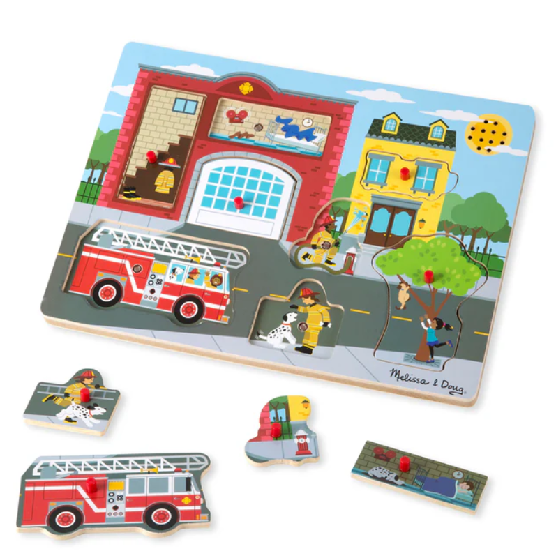 Around The Fire Station Sound Puzzle