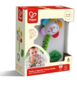 Shake N Sparkle Flower Rattle