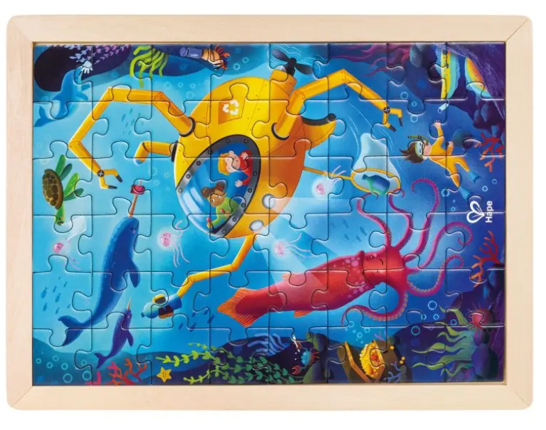 48 pc Ocean Rescue Wood Puzzle