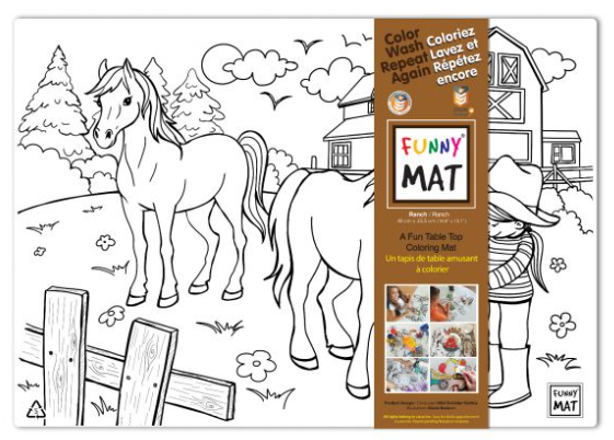 Funny Mat Ranch Solid