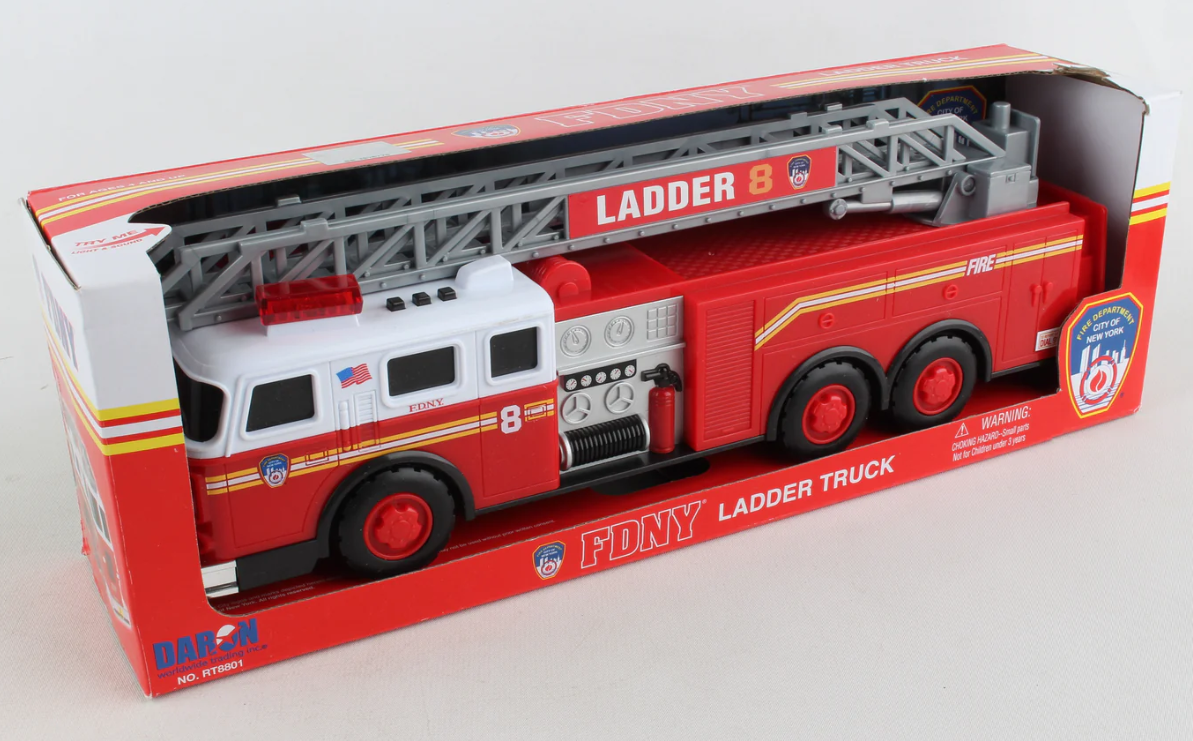 FDNY Ladder Truck W/Lights & Sounds