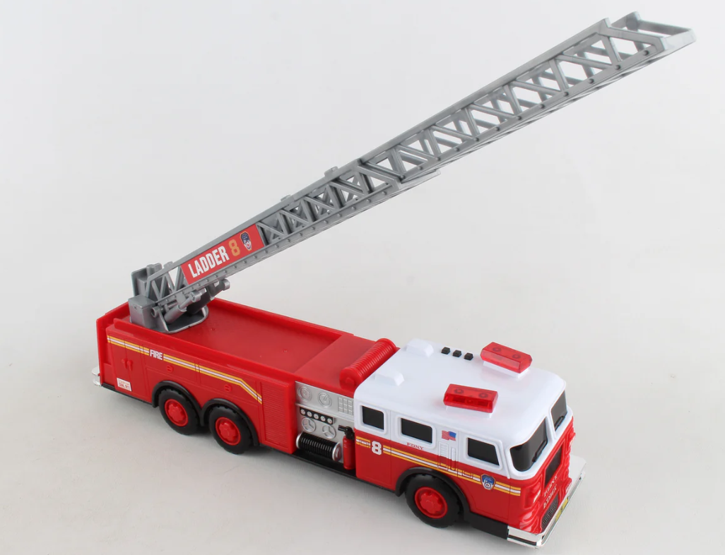 FDNY Ladder Truck W/Lights & Sounds