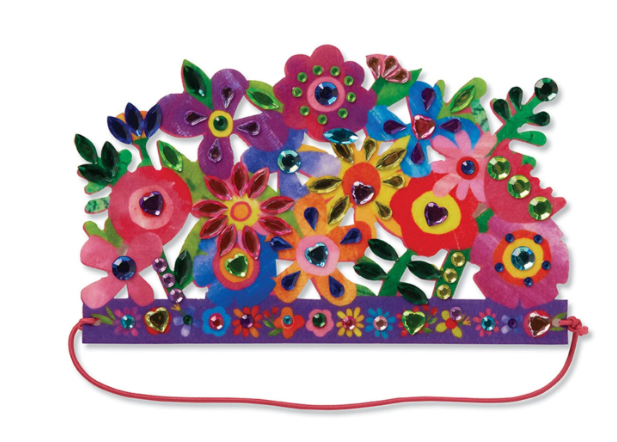 Unicorn Flowers Jewel Art Crowns