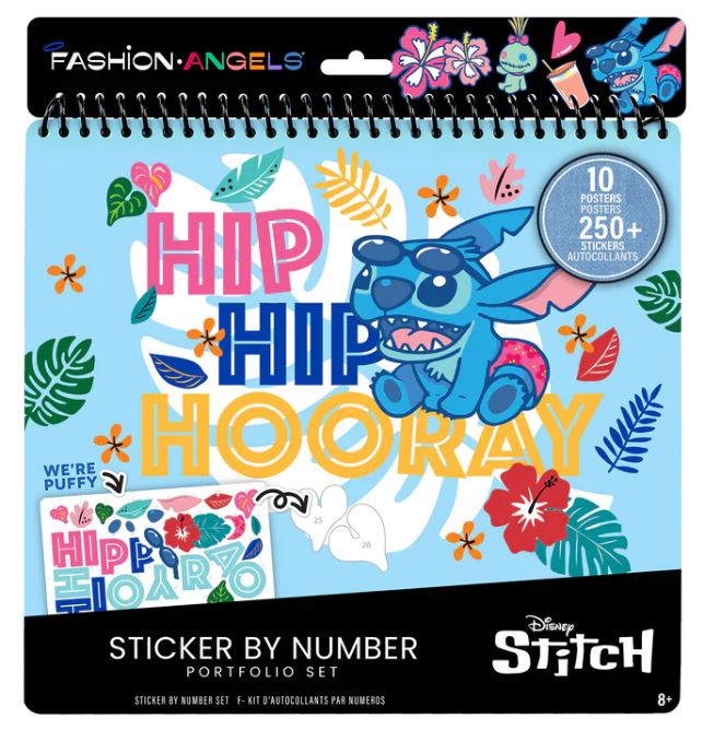Stitch Sticker By Number
