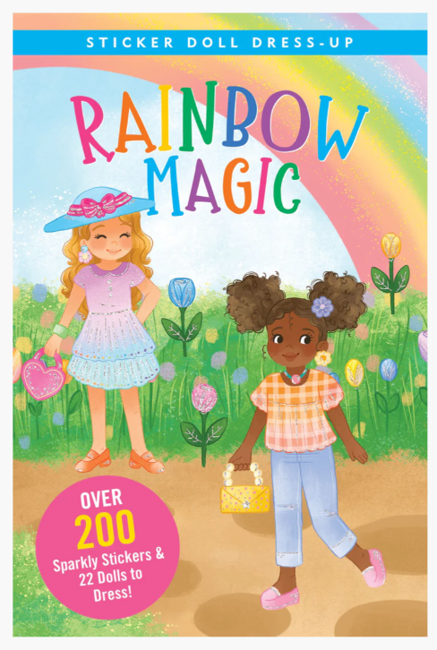 Sticker Doll Dress Up Rainbow Magic