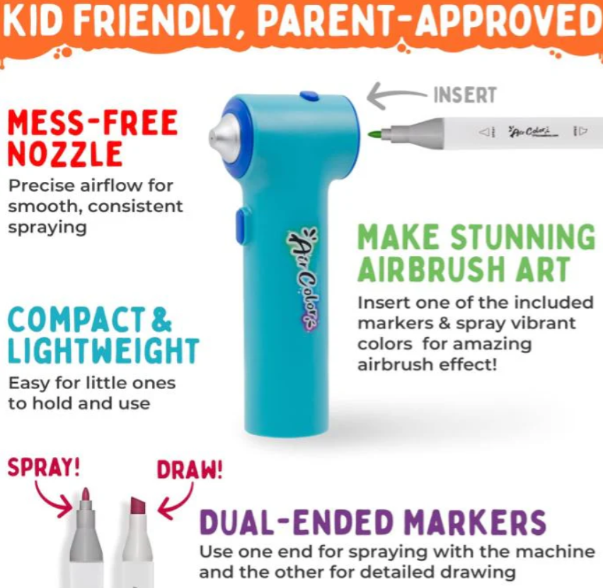 Aircolor Airbrush Kit