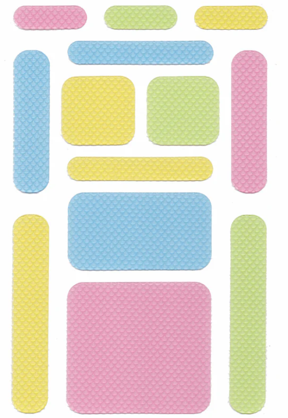 Bumpy Pastel Anywhere Zen Strips