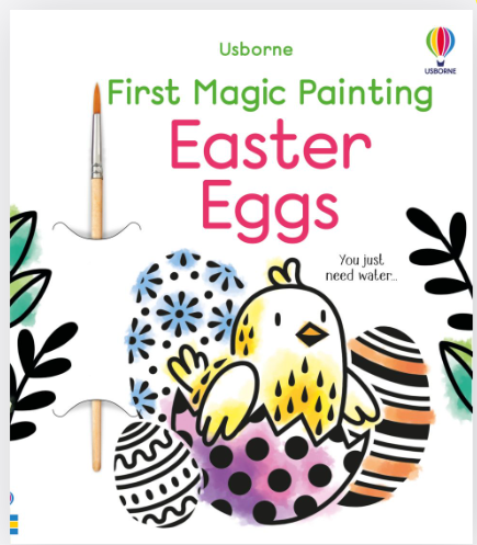 First Magic Painting Easter Eggs