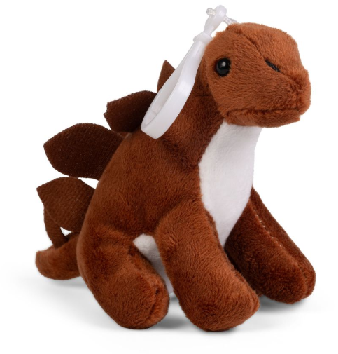 Dinosaur Stuffed Keyring