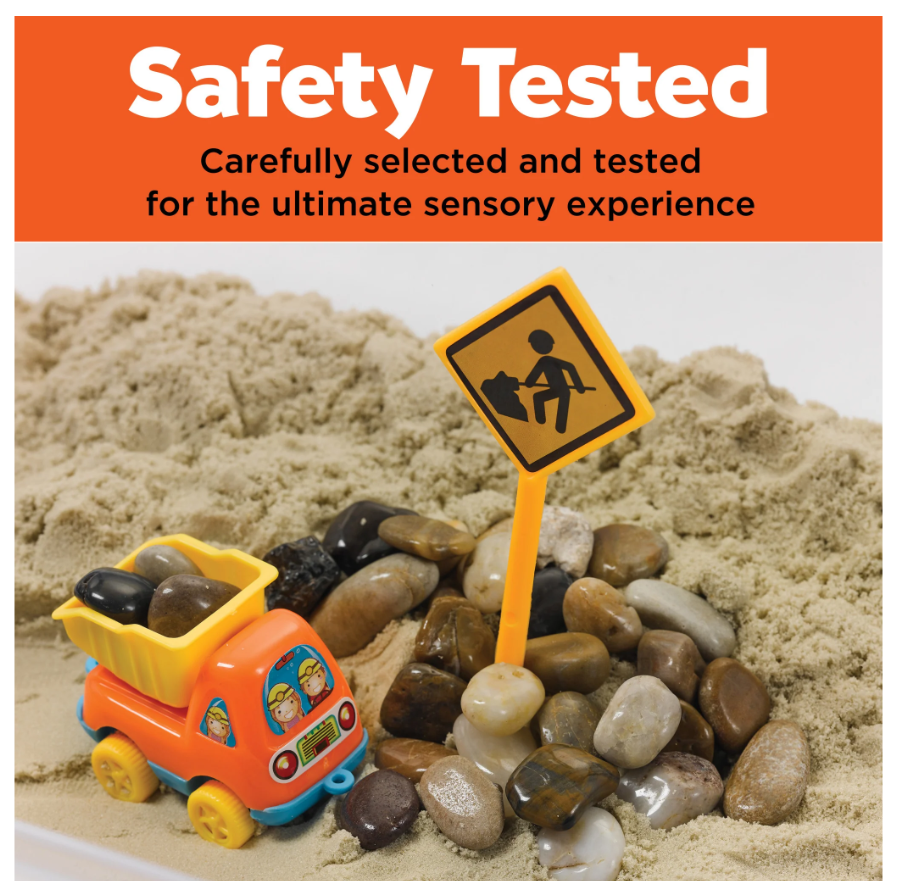 Construction Zone Sensory Bin