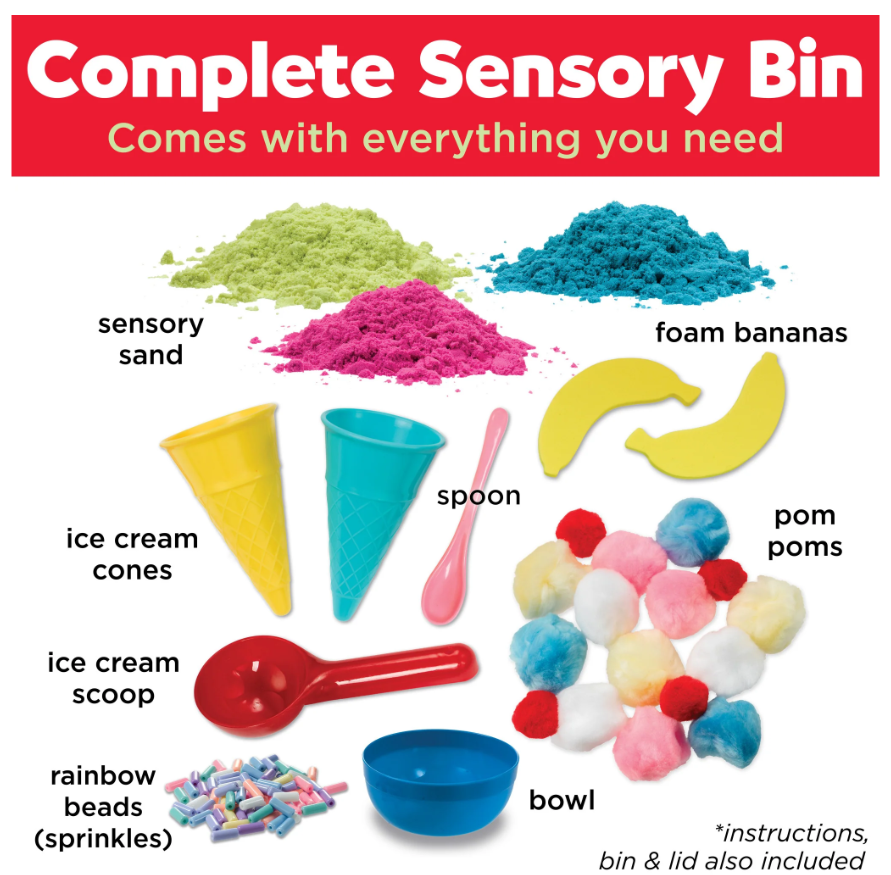 Ice Cream Shop Sensory Bin