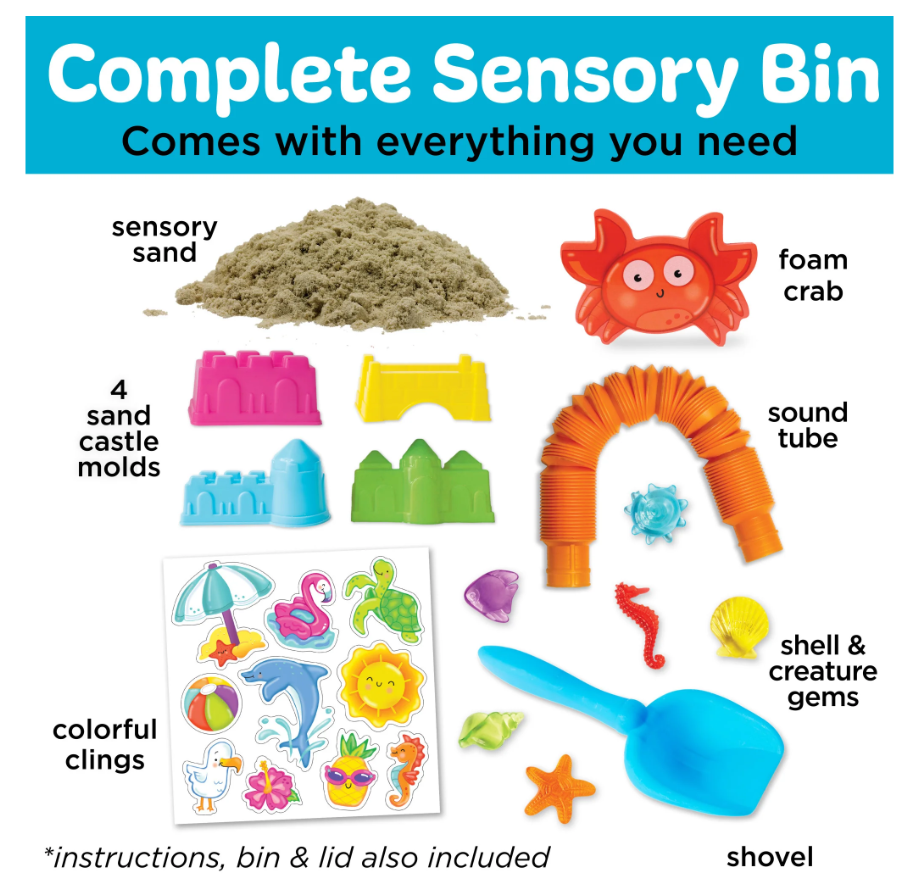 Beach Sensory Bin