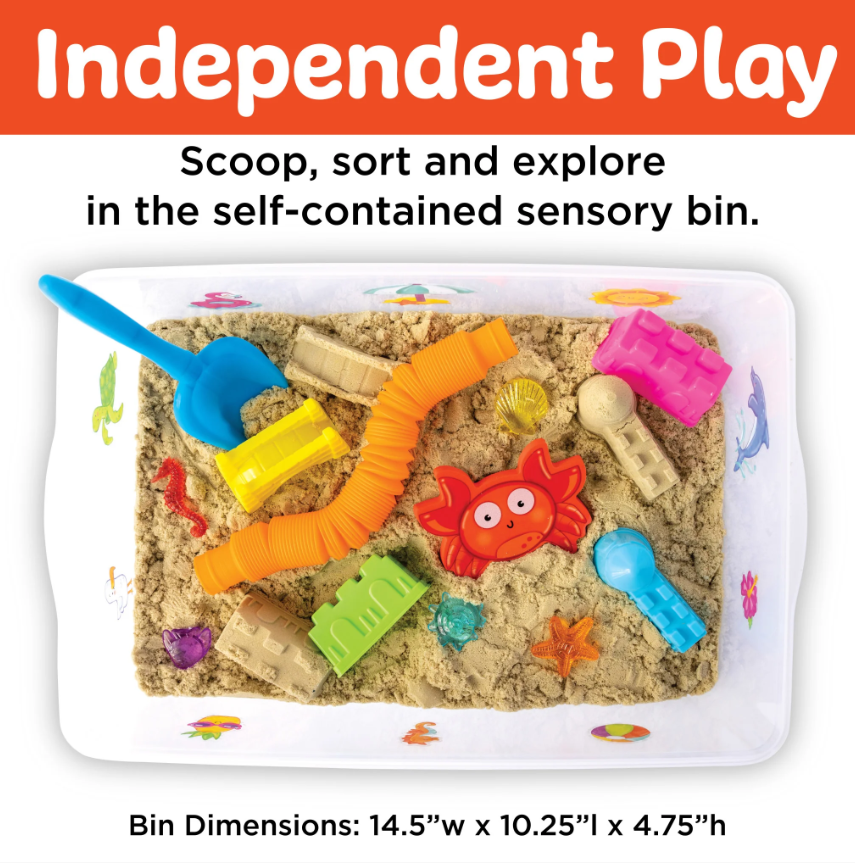 Beach Sensory Bin